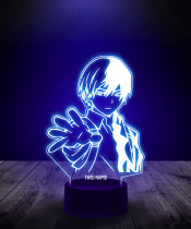 Lampka LED 3D Plexido Shoto Todoroki - 3