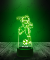 Lampka LED 3D Plexido Tsubasa Ozara Kapitan Jastrząb - 1