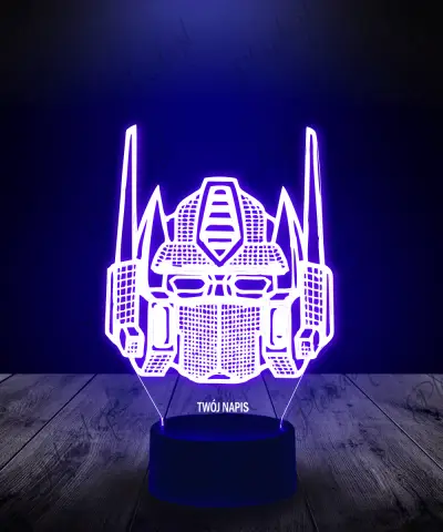 Lampka LED 3D Plexido Transformers Optimus Prime - 1