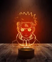Lampka LED 3D Plexido Naruto Twarz
