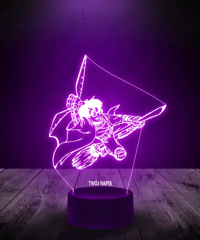 Lampka LED 3D Plexido Harry Potter Gra Quidditch