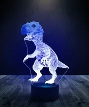 Lampka LED 3D Plexido Dinozaur
