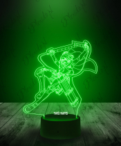 Lampka LED 3D Plexido Hange Zoe Atak Tytanów - 1