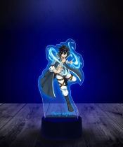 Lampka LED 3D Plexido z Nadrukiem Fiary Tail Gray Fullbuster