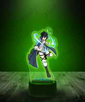 Lampka LED 3D Plexido z Nadrukiem Fiary Tail Gray Fullbuster