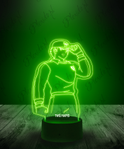 Lampka LED 3D Plexido Kapitan Jastrząb Genzo - 1