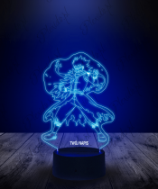 Lampka LED 3D Plexido Fairy Tail Gajeel Redfox - 2