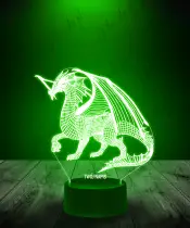 Lampka LED 3D Plexido Smok Ród Smoka Meleys - 1