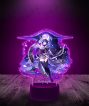 Lampka LED Plexido z Nadrukiem Genshin Impact Raiden