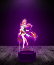 Lampka LED Plexido z Nadrukiem Genshin Impact Yae Miko - 1