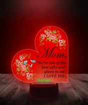 Lampka LED Plexido z Nadrukiem Statuetka Dzień Matki