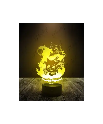 Lampka LED 3D Plexido Pokemony Pokemon