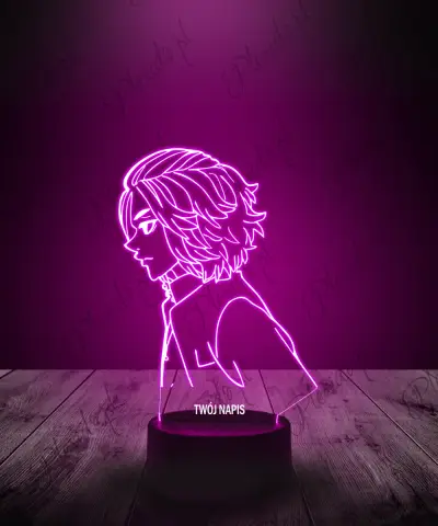 Lampka LED 3D Plexido Mikey Tokyo Revengers - 3