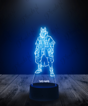 Lampka LED 3D Plexido Fortnite Omega - 4