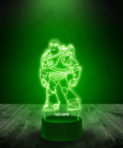 Lampka LED 3D Plexido Buzz Astral Toy Story