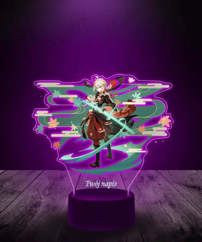 Lampka LED Plexido z Nadrukiem Genshin Impact Kazuha - 1