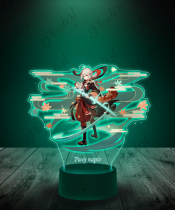 Lampka LED Plexido z Nadrukiem Genshin Impact Kazuha - 2