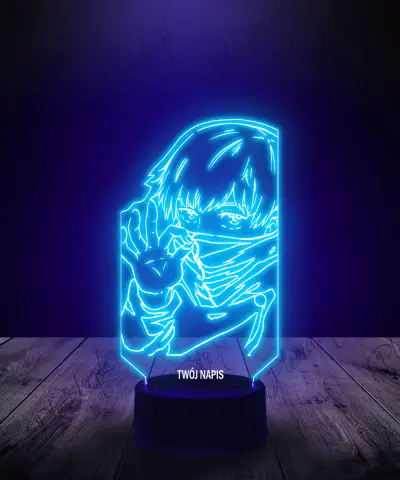 Lampka LED 3D Plexido Toge Jujutsu Kaisen