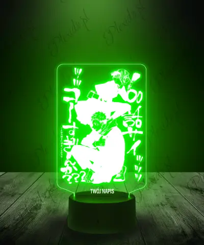 Lampka LED 3D Plexido Iradori Jujutsu Kaisen
