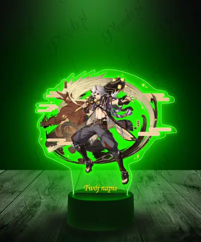 Lampka LED Plexido z Nadrukiem Genshin Impact Arataki