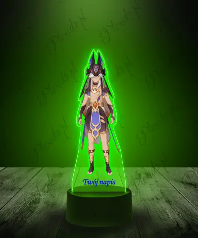 Lampka LED Plexido z Nadrukiem Genshin Impact Cyno