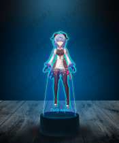 Lampka LED Plexido z Nadrukiem Genshin Impact Ganyu