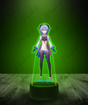 Lampka LED Plexido z Nadrukiem Genshin Impact Ganyu