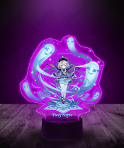 Lampka LED Plexido z Nadrukiem Genshin Impact Qiqi