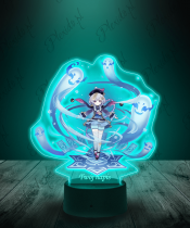 Lampka LED Plexido z Nadrukiem Genshin Impact Qiqi