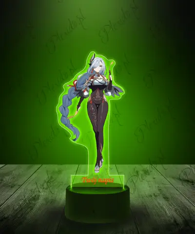 Lampka LED Plexido z Nadrukiem Genshin Impact Shenhe