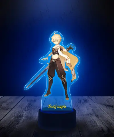 Lampka LED Plexido z Nadrukiem Genshin Impact Aether