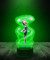 Lampka LED Plexido z Nadrukiem League of Legends Lux