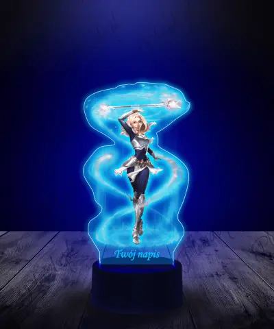 Lampka LED Plexido z Nadrukiem League of Legends Lux