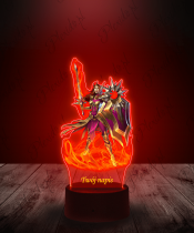 Lampka LED Plexido z Nadrukiem League of Legends Leona