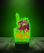 Lampka LED Plexido z Nadrukiem League of Legends Leona