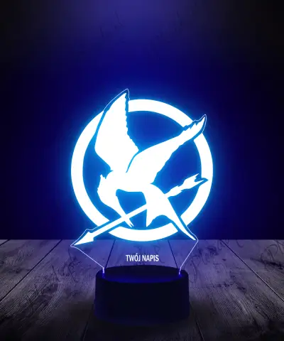 Lampka LED 3D Plexido Igrzyska Śmierci