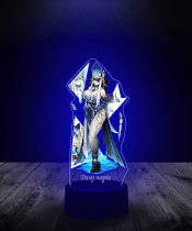Lampka LED Plexido z Nadrukiem Genshin Impact Mirror - 1