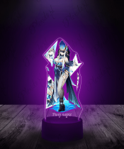 Lampka LED Plexido z Nadrukiem Genshin Impact Mirror - 3