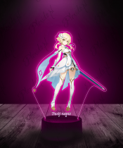 Lampka LED Plexido z Nadrukiem Genshin Impact Lumine - 3