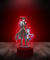 Lampka LED Plexido z Nadrukiem Genshin Impact Keqing - 2