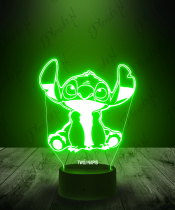 Lampka LED 3D Plexido Stich Bajka
