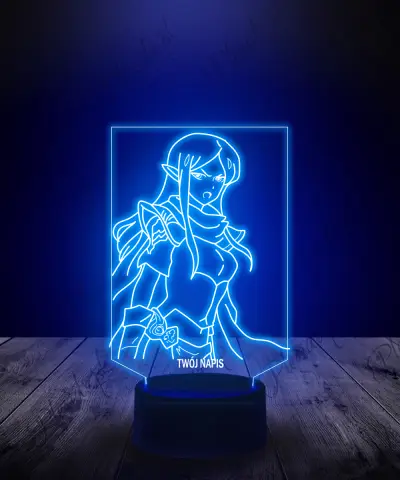 Lampka LED 3D Plexido Urza Ekses Tsuyokute New Saga