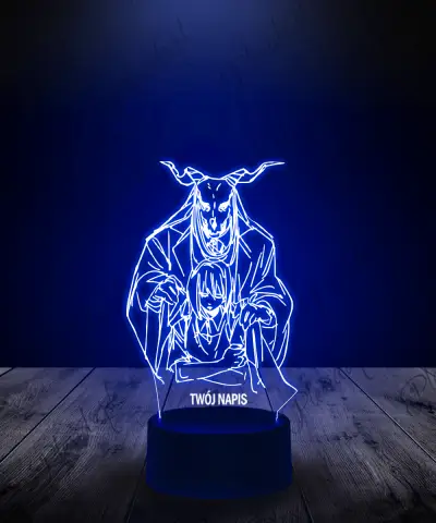 Lampka LED 3D Plexido The Ancient Magus’ Bride