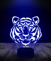 Lampka LED 3D Plexido Tygrys Syberyjski