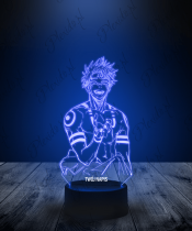 Lampka LED 3D Plexido Jujutsu Kaisen Yuji Itadori - 3
