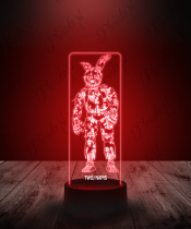 Lampka LED 3D Plexido Gra Fnaf Springtrap Postać - 2