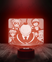 Lampka LED 3D Plexido Assassination Classroom