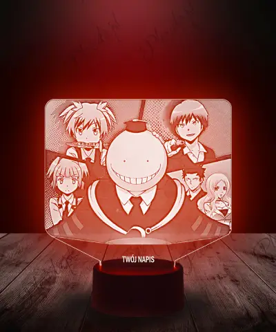 Lampka LED 3D Plexido Assassination Classroom