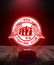Lampka LED 3D Plexido MMA Klub - 3