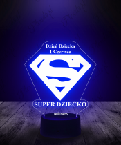 Lampka LED 3D Plexido Prezent na Dzień Dziecka